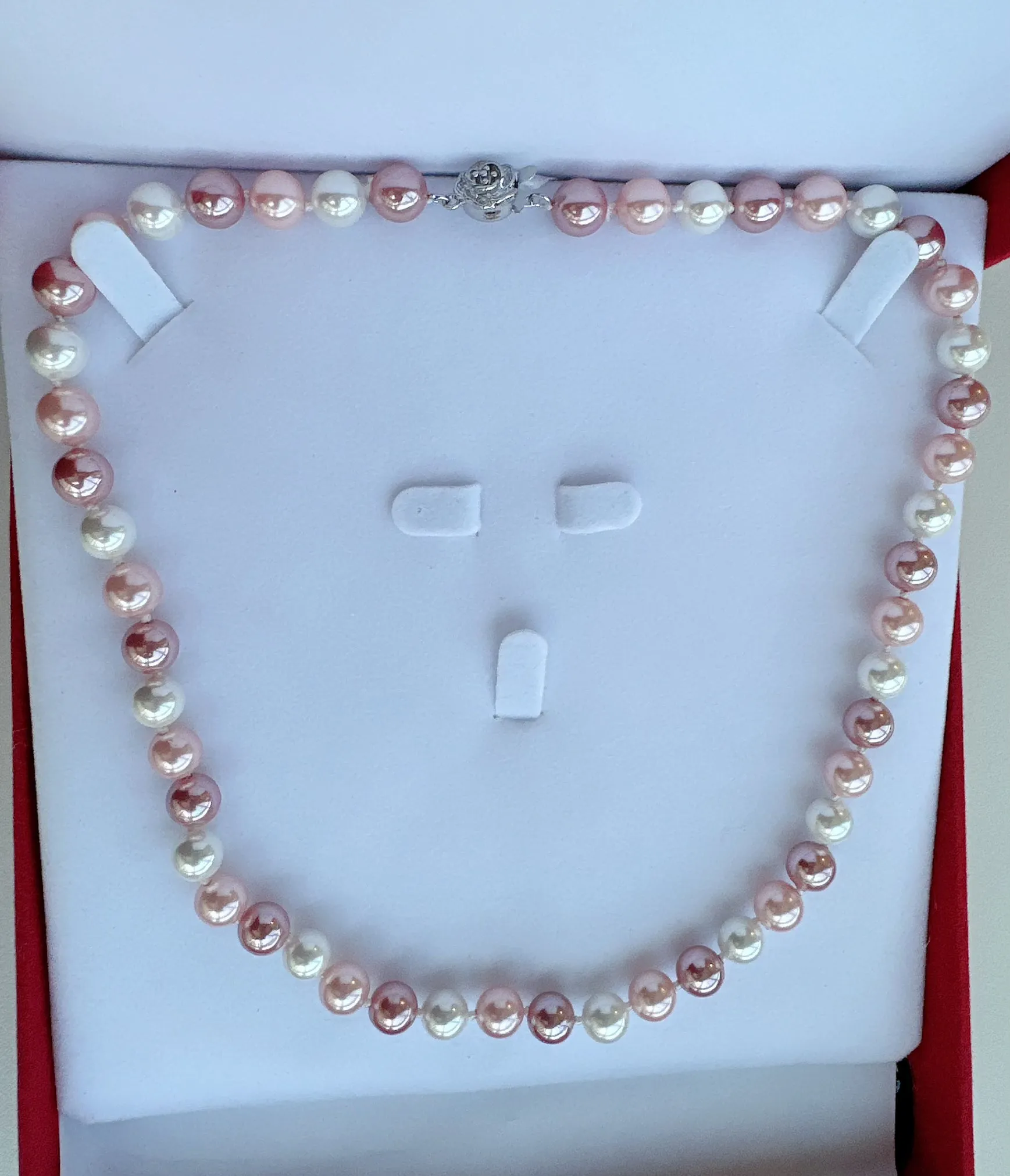 8mm Mother of Pearl Necklace