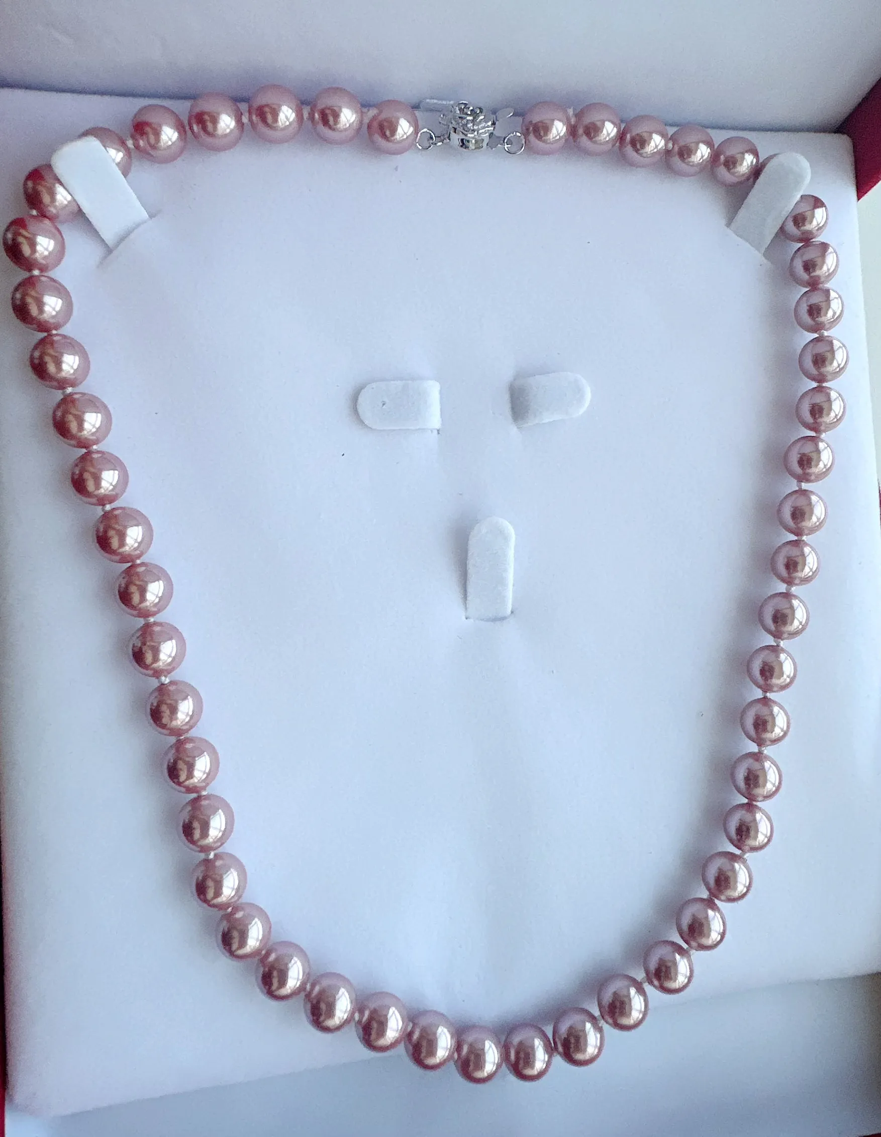 8mm Mother of Pearl Necklace