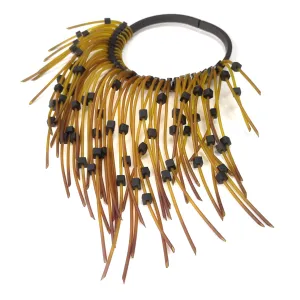 ALICE majestic necklace Ochre Bronze