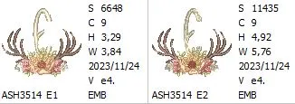 Antler Atelier Monogram Letter E