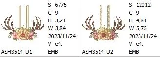 Antler Atelier Monogram Letter U