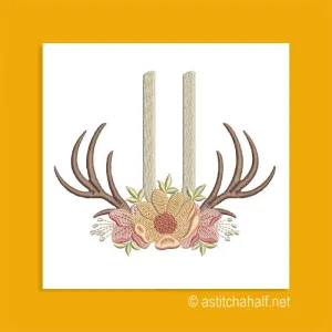 Antler Atelier Monogram Letter U