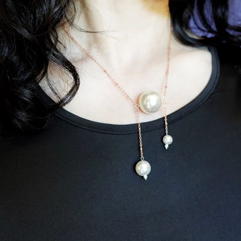 Celestial Cloud Pearl Necklace