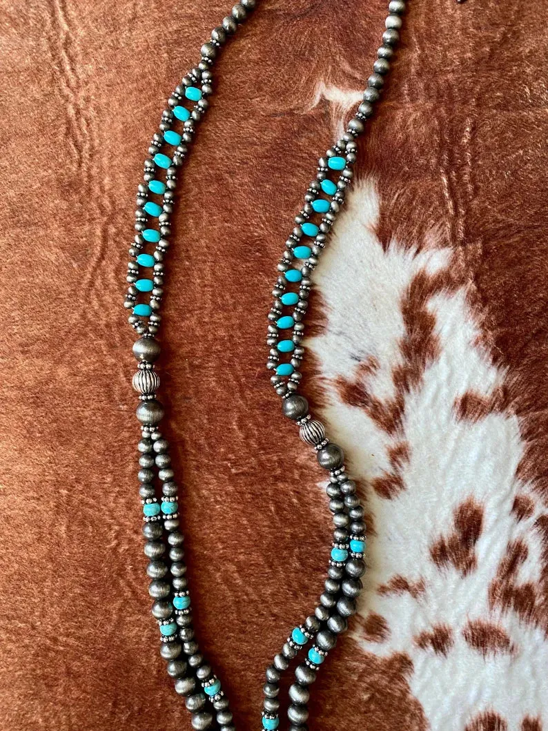 Diablo Trail Navajo Style Necklace