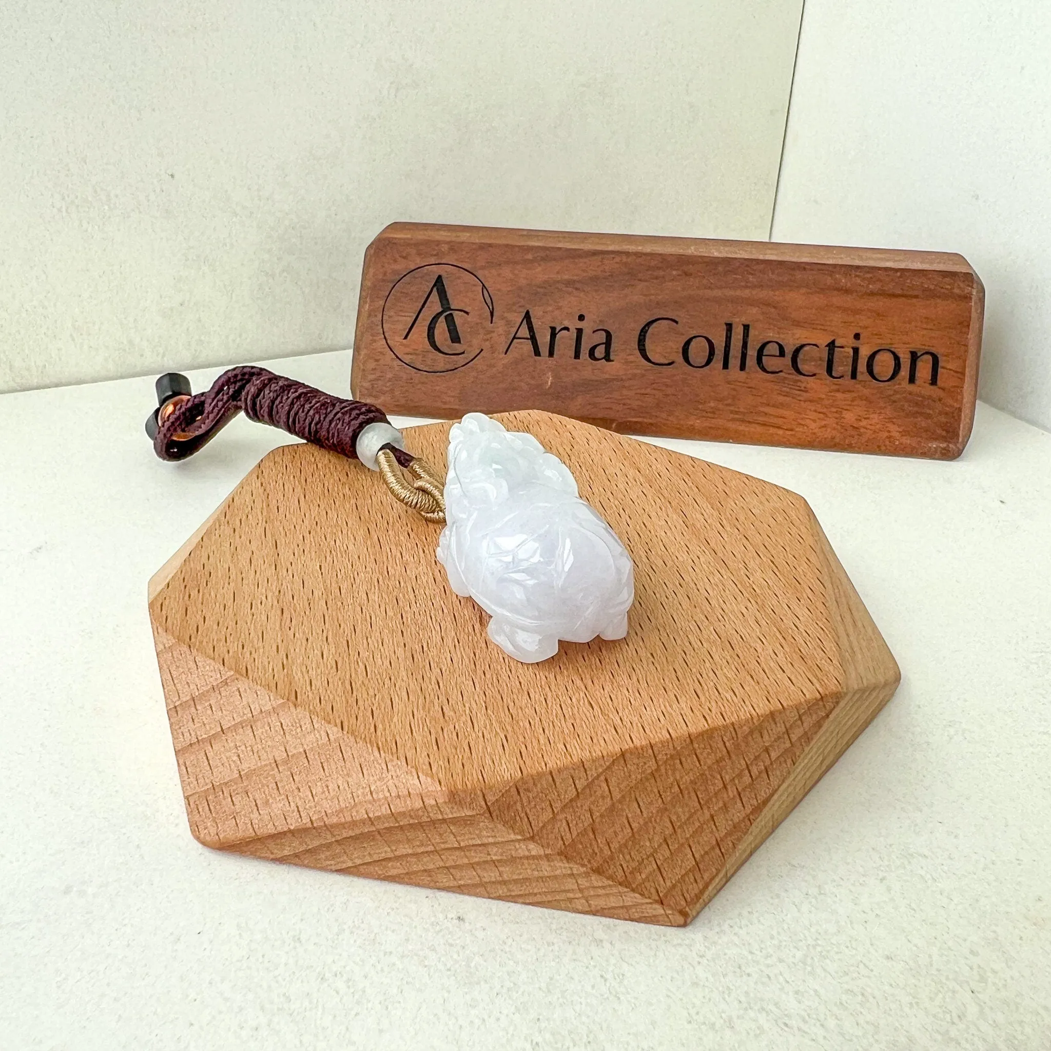 Dragon Turtle Jadeite Jade Light Purple Hand Carved Pendant Necklace, XM-0423-1705252207