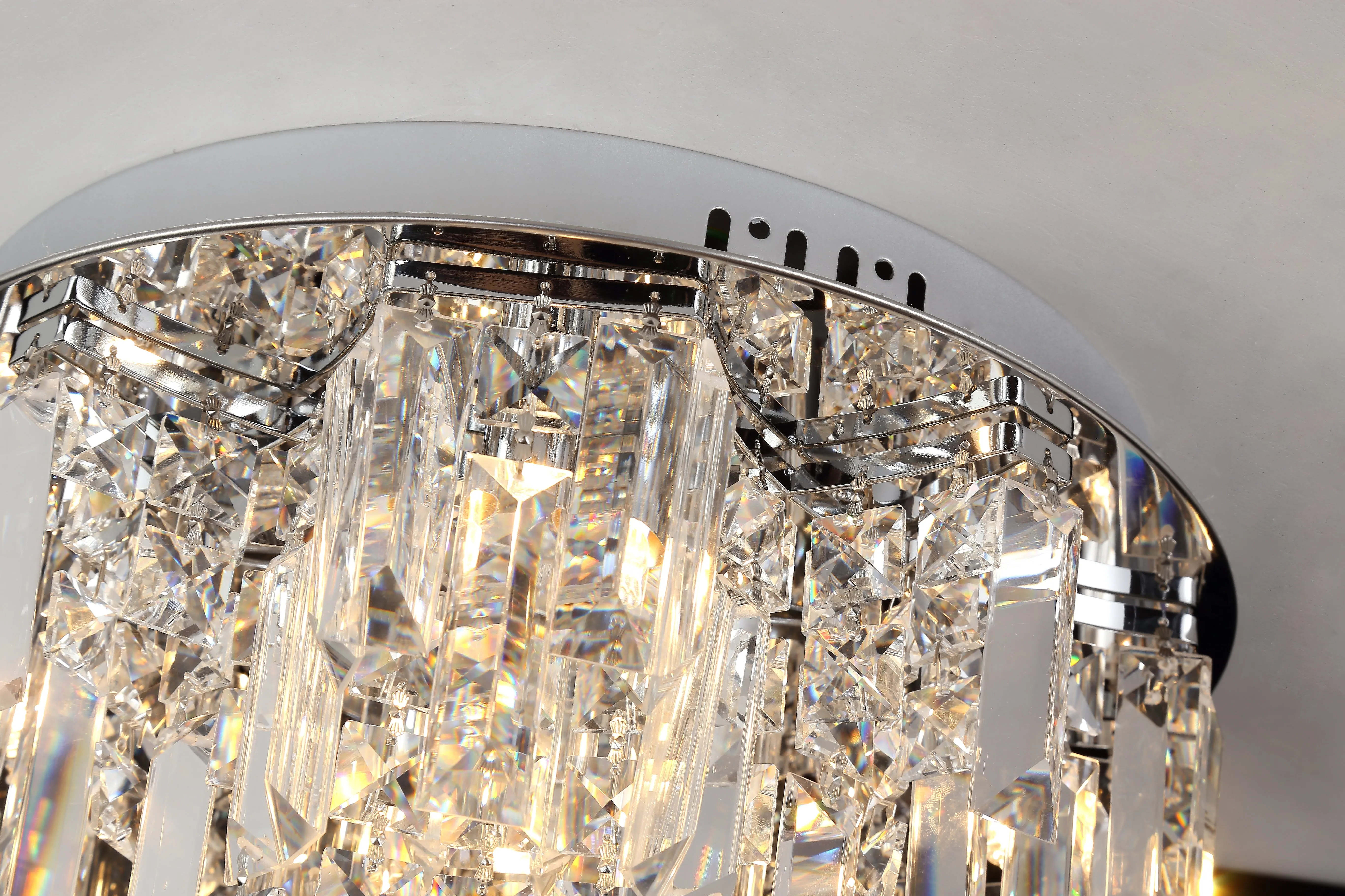 FluxTech - Modern Aurora Crystal Chandelier Ceiling Light Fixture