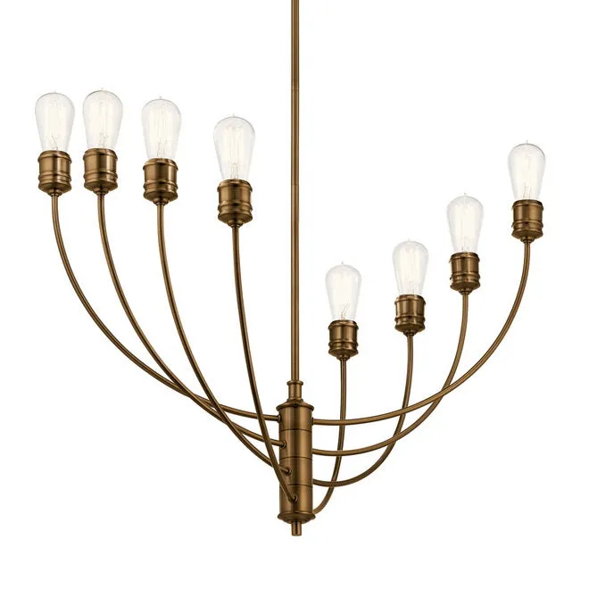 Hatton 30 In. 8 Lights Chandelier Bronze Finish
