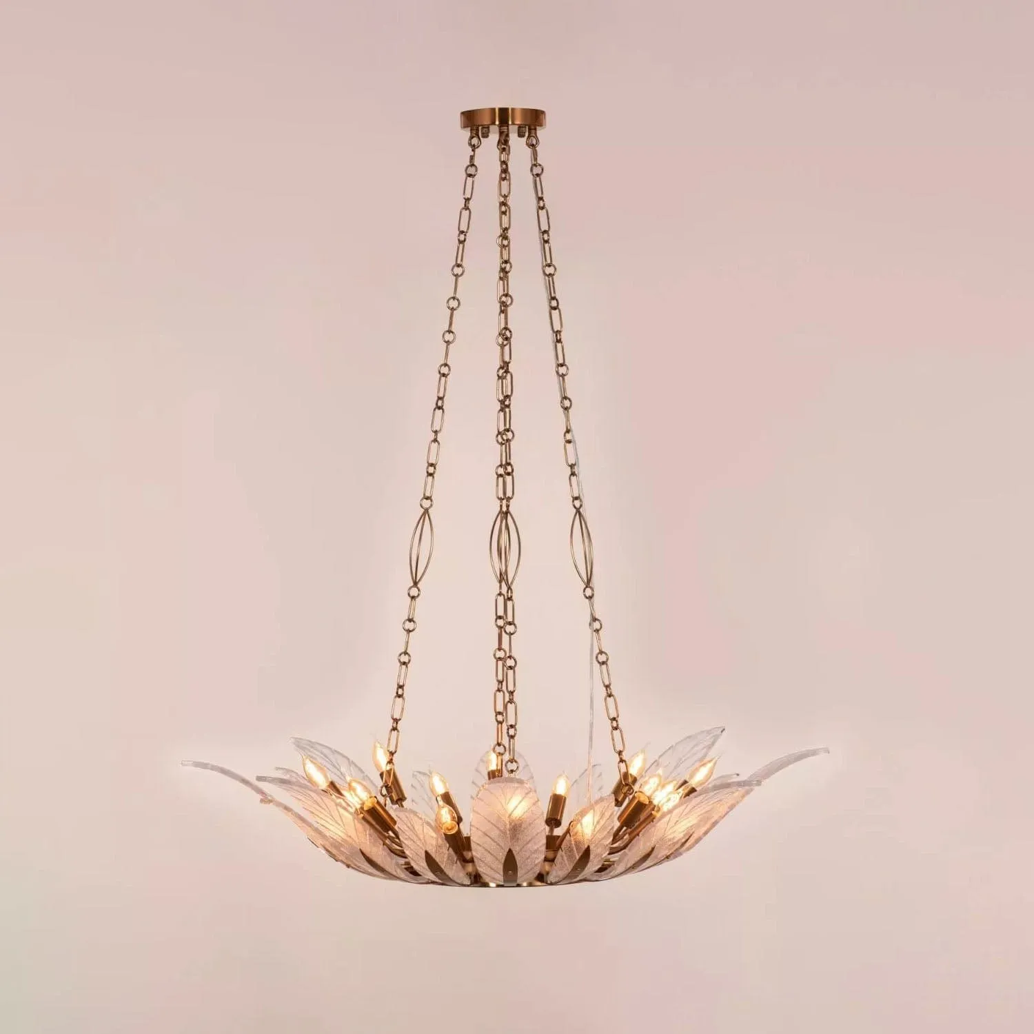 Lotus Leaf Chandelier