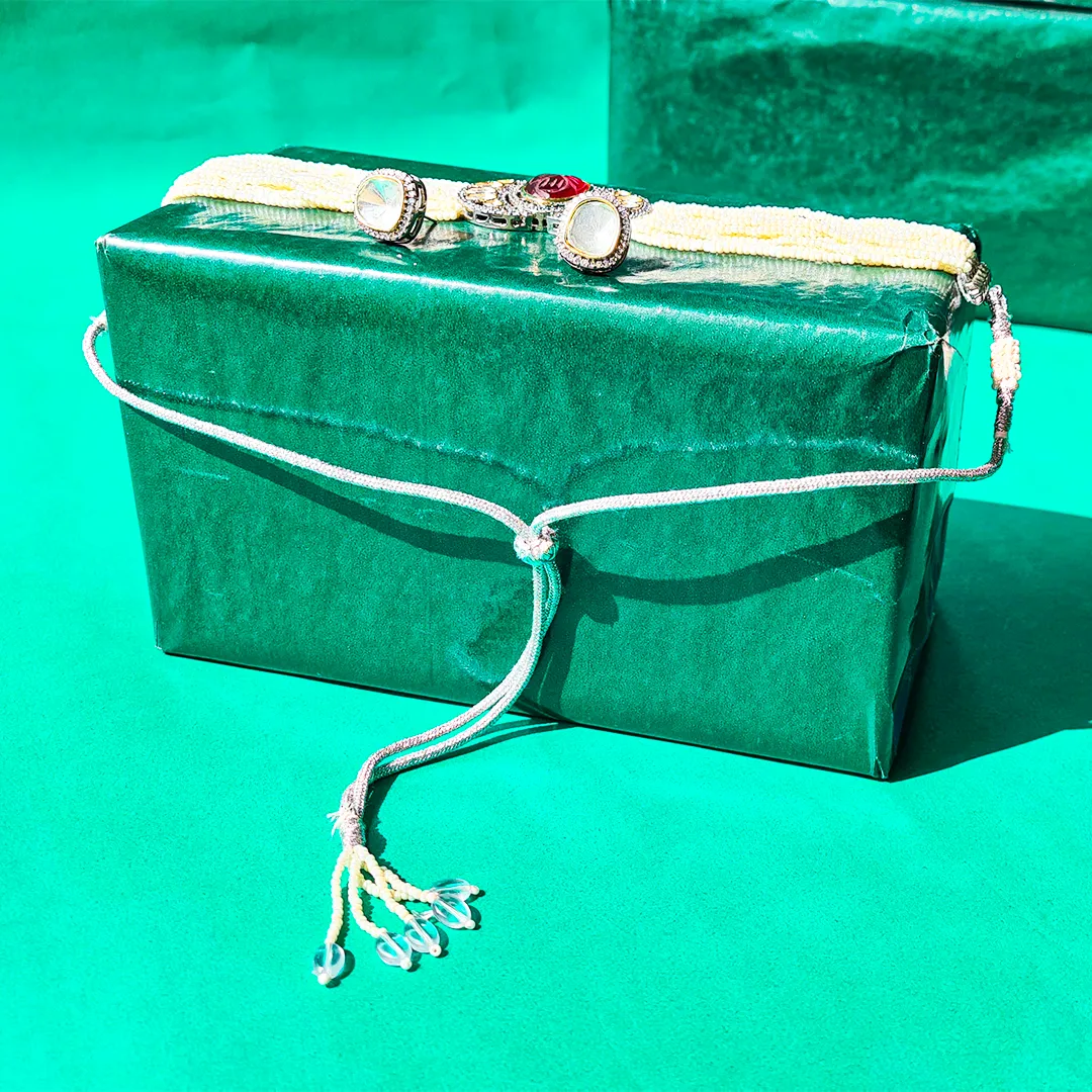 Majestic Scarlet Pearl Choker