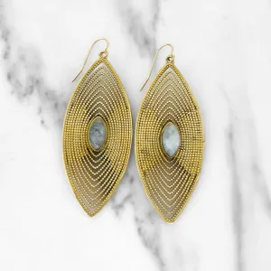 Moonstone Miles Earrings