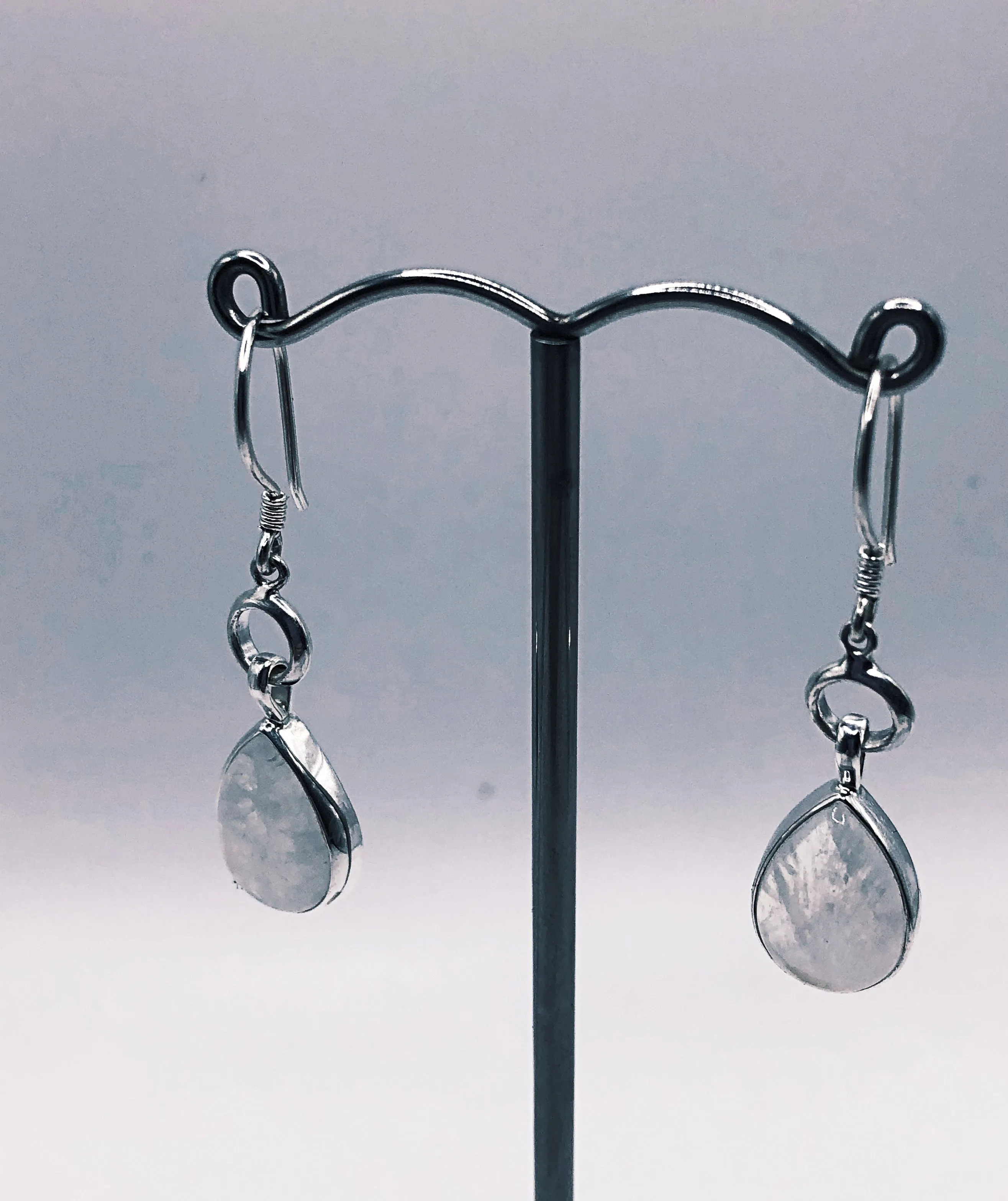 Moonstone Teardrop Earrings