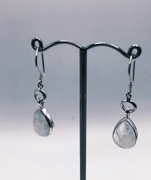 Moonstone Teardrop Earrings