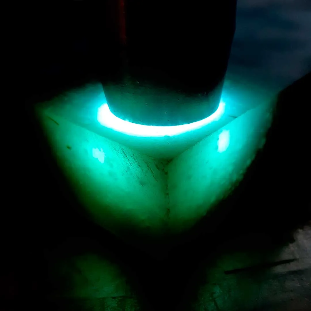 Olmec Blue/Green Circle Pendant