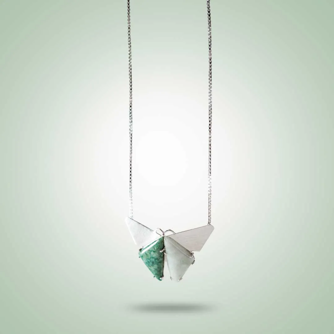 Origami Butterfly Necklace