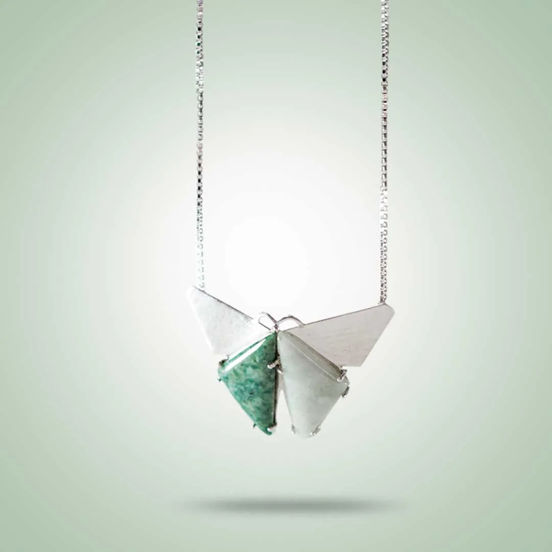 Origami Butterfly Necklace