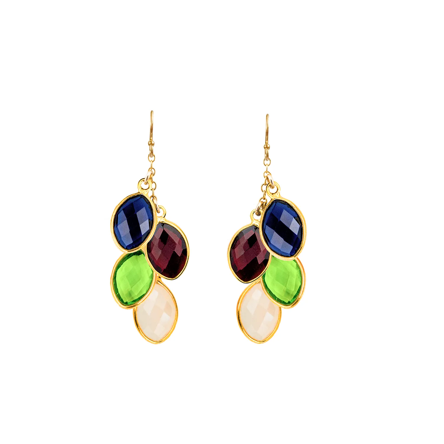 Personalized Family Birthstone Earrings