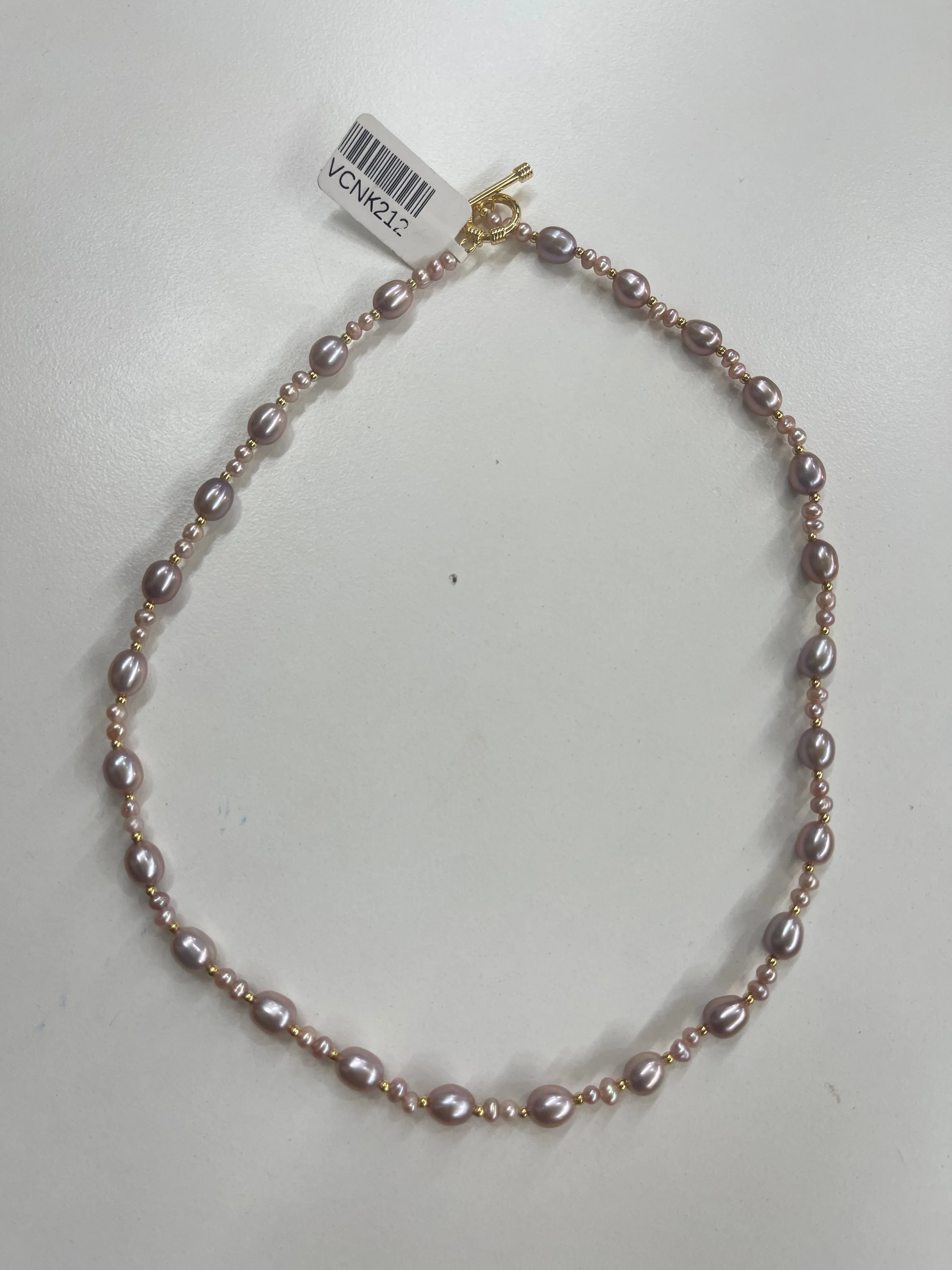 Pink Pearl Necklace
