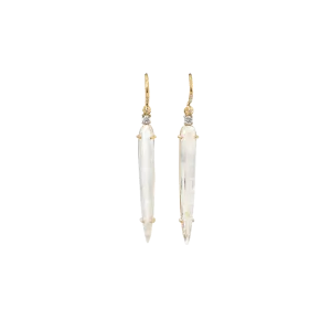 Rainbow Moonstone Earrings