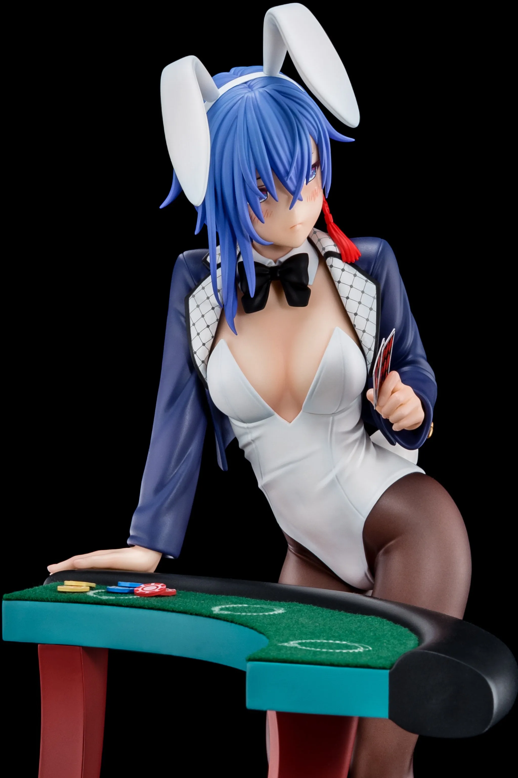 Sakuya Sieglinde Wearing Lapis Lazuli Blue Bunny Costume with Nip Slip Gimmick System 1/6 Scale Figure