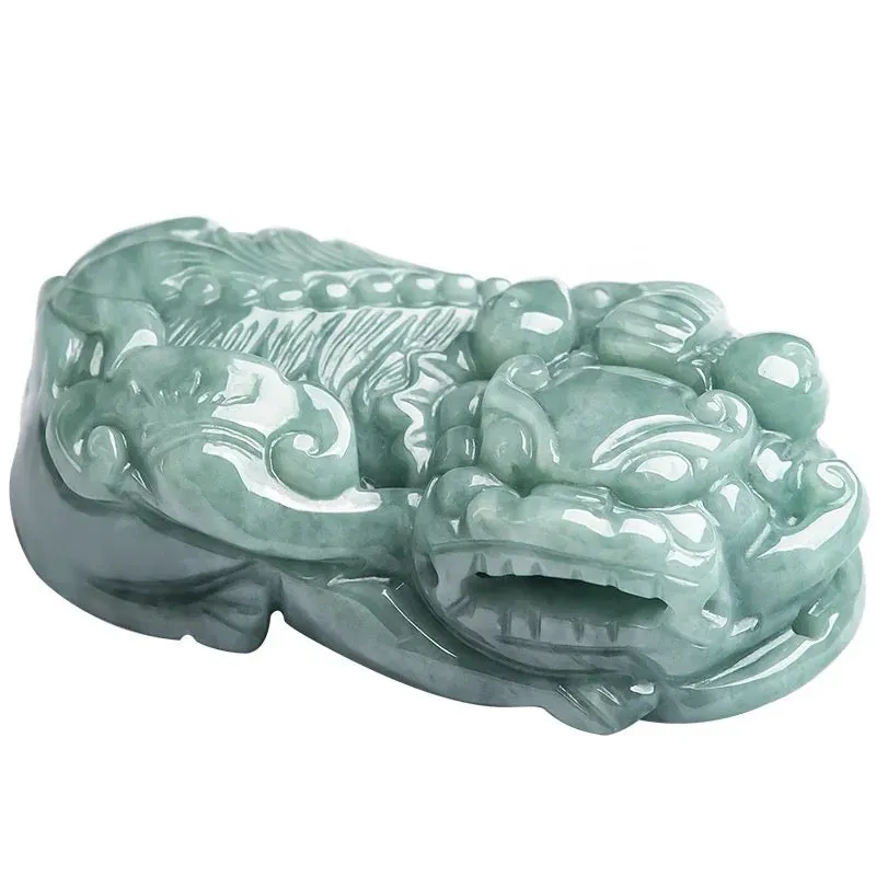 THE VAULT | Genuine Natural Pixiu Jadeite Necklace