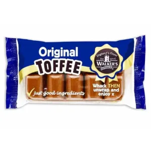 Walkers Original Creamy Toffee Tray - 10 Count