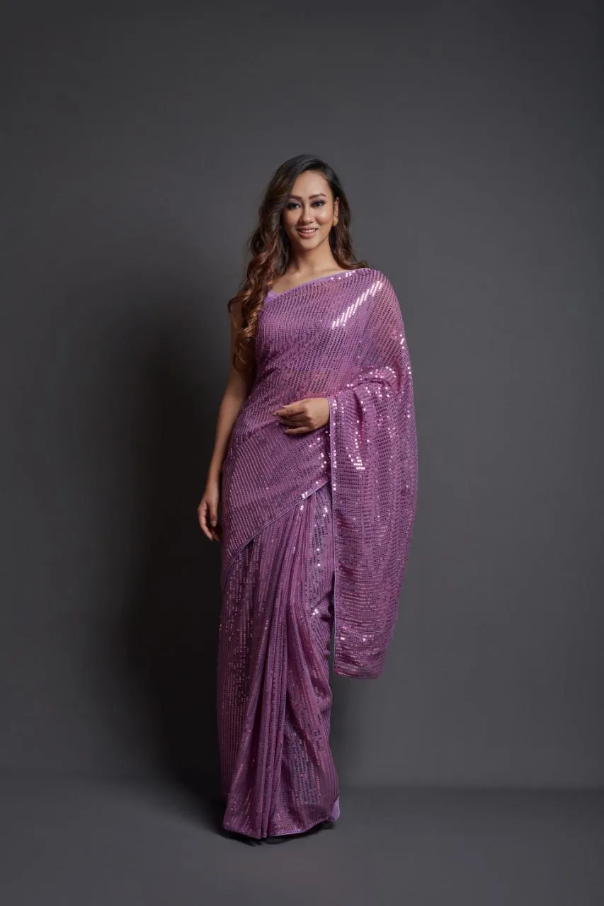 Wedding Designer Squence Saree